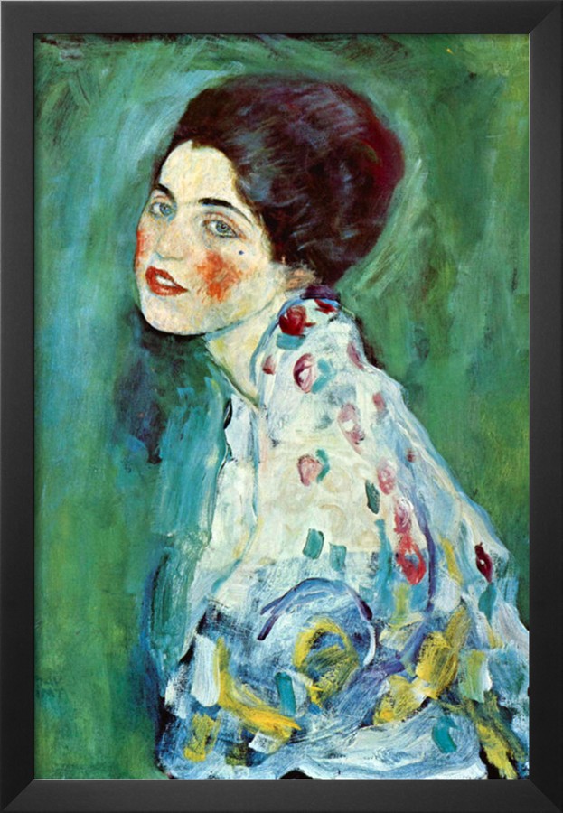 Portrait Of A Lady - Gustav Klimt Painting